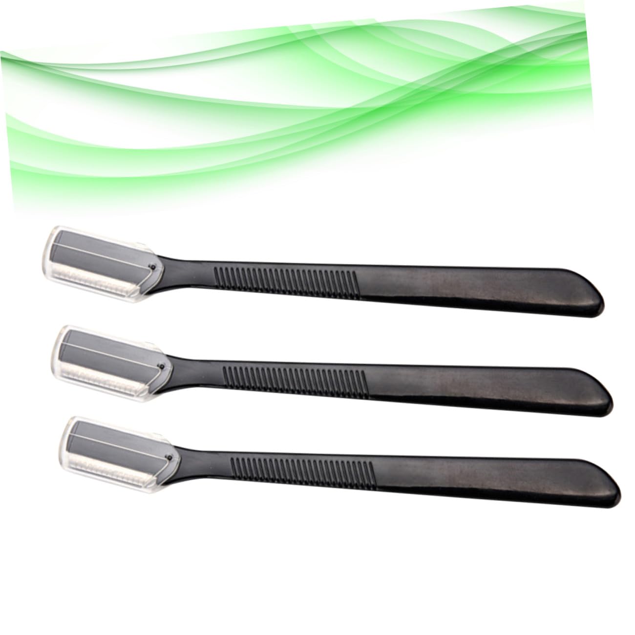 PartyKindom 12pcs Safety Eyebrow Trimmer Set Men Eyebrow Scissors Lightweight Non-Slip Easy Cleaning Makeup Accessory Beauty and Personal Care PartyKindom