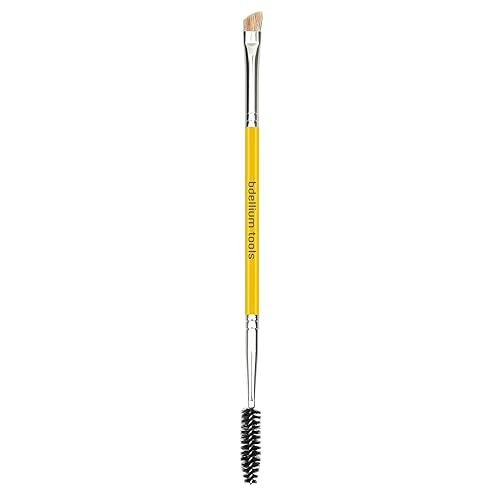 Bdellium Tools Professional Makeup Brush - Studio Series 735 Double-Ended Brow/Lash - With Mix of Soft Synthetic & Natural Fibers, For Eyes’ Daily Beauty & Personal Care BDELLIUM TOOLS