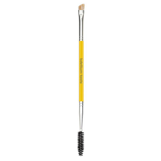 Bdellium Tools Professional Makeup Brush - Studio Series 735 Double-Ended Brow/Lash - With Mix of Soft Synthetic & Natural Fibers, For Eyes’ Daily Beauty & Personal Care BDELLIUM TOOLS