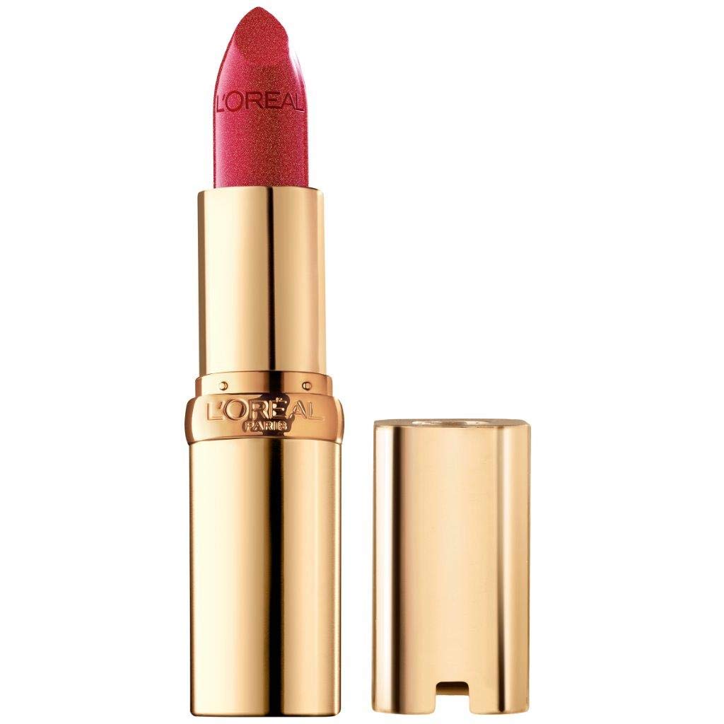 L'Oreal Paris Colour Riche Original Creamy, Hydrating Satin Lipstick with Argan Oil and Vitamin E, Ruby Flame , 1 Count Beauty & Personal Care L'Oreal Paris