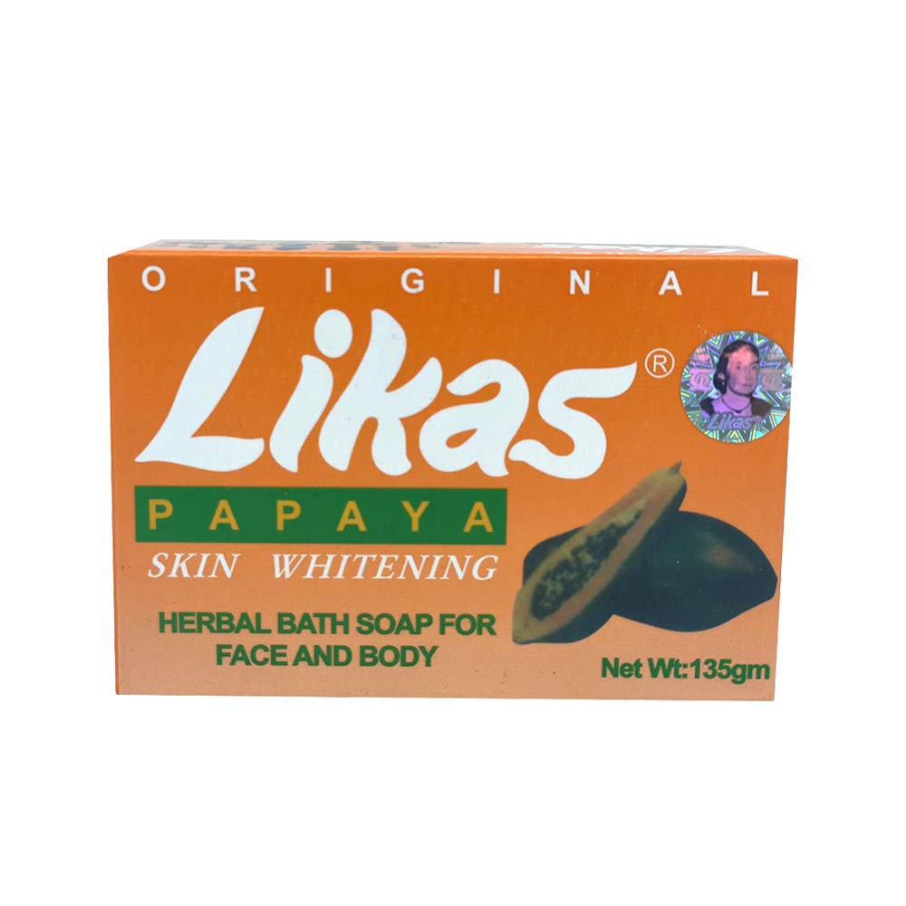 Original Likas Papaya Soap 1 pack - SET OF 10 Beauty & Personal Care Likas