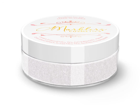 MARBLERS Twinkle Face & Body Glitter [Glass White] 0.18oz (5g) | Fine | Non-Toxic | Vegan | Cruelty-Free | Festival, Rave & Party Makeup | Eye, Hair Beauty & Personal Care MARBLERS