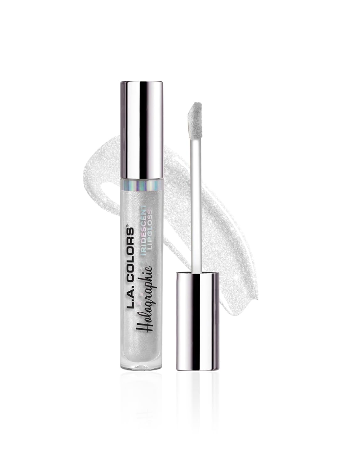 L.A. COLORS Holographic Iridescent Lipgloss, Diamond Lite CLG423 Beauty & Personal Care L.A. COLORS