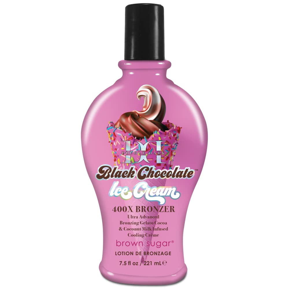 Double Dark Black Chocolate Ice Cream 400X Bronzer 7.5oz Beauty & Personal Care Brown Sugar