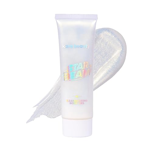 Kara Beauty STARBEAM Illuminating Body Gel with Argan Oil, Lightweight Non Sticky Body Shimmer and Glitter Gel for Radiant Glow, Buildable Body Makeup Beauty & Personal Care Kara Beauty