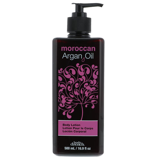 Body Drench Argan Oil Body Lotion - Hydrating & Moisturizing Lotion for Dry Skin with Moroccan Oil, Softens and Smooths Skin, 16.9 fl oz Beauty & Personal Care Body Drench