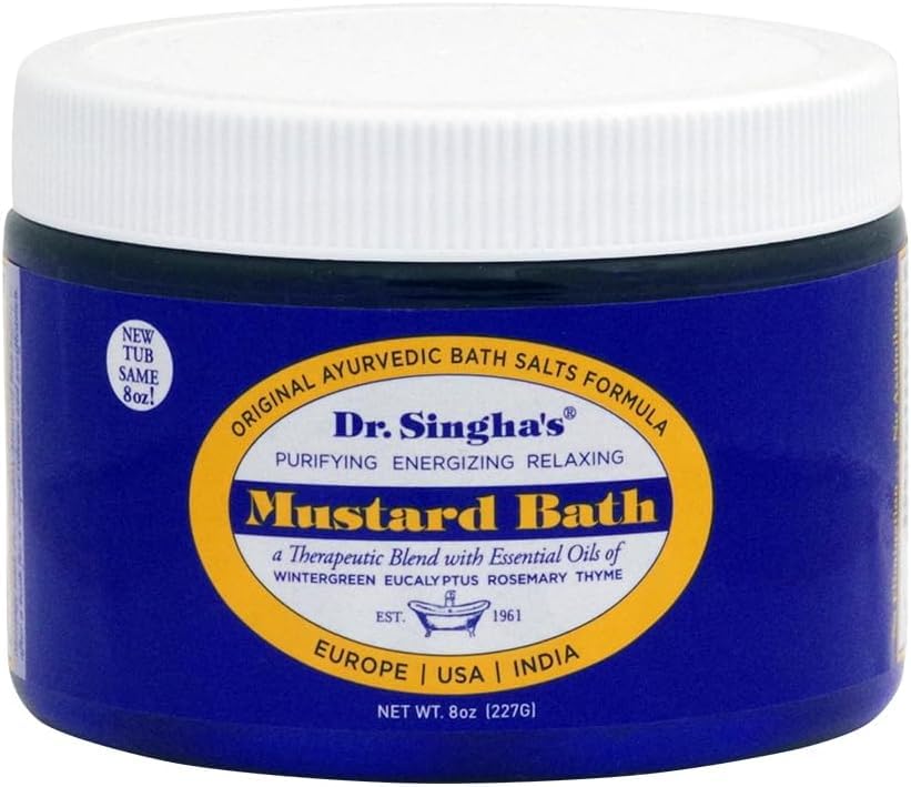 DR. SINGHA'S MUSTARD BATH MUSTARD BATH 8 OZ, 8 OZ Beauty and Personal Care Dr. Singha's