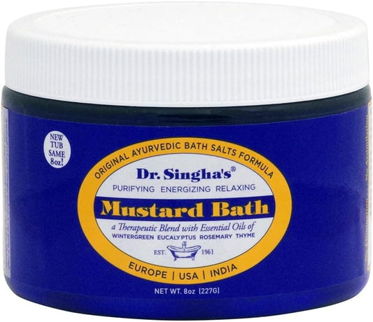 DR. SINGHA'S MUSTARD BATH MUSTARD BATH 8 OZ, 8 OZ Beauty and Personal Care Dr. Singha's