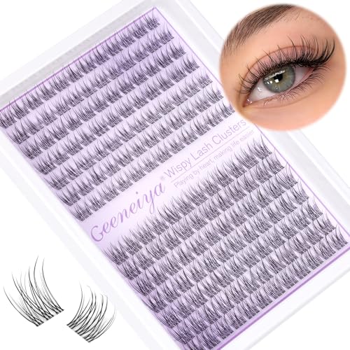 Manga Lash Clusters Fairy Cat Eye Lash Clusters Natural Fox Eye Eyelashes Clusters Wispy C Curl Cluster Eyelash Extensions Anime DIY Individual Lashes Beauty and Personal Care Geeneiya Default Title