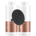 Fusion Intense Repair Shampoo & Conditioner 1 Liter Duo Set + M Hair Designs Scalp Brush | Fusionplex Shampoo and Conditioner - for Nourishing Beauty & Personal Care M Hair Designs