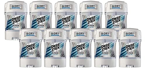 Speed Stick Anti-Perspirant Deodorant Power Gel, 3 Ounce (Pack of 10) Beauty and Personal Care Speed Stick
