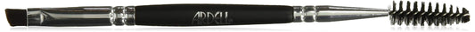 Ardell Duo Brow Brush Grooming Tool, 2-in-1 Angled Eyebrow Brush with Spoolie, For Natural looking Brow Beauty & Personal Care Ardell