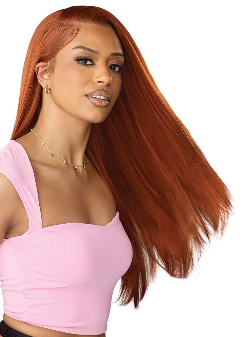 Outre Lace Front Wig - Perfect Hair Line 13X6 - True Frontal Peak 712 (DRST JADE BLUE)
