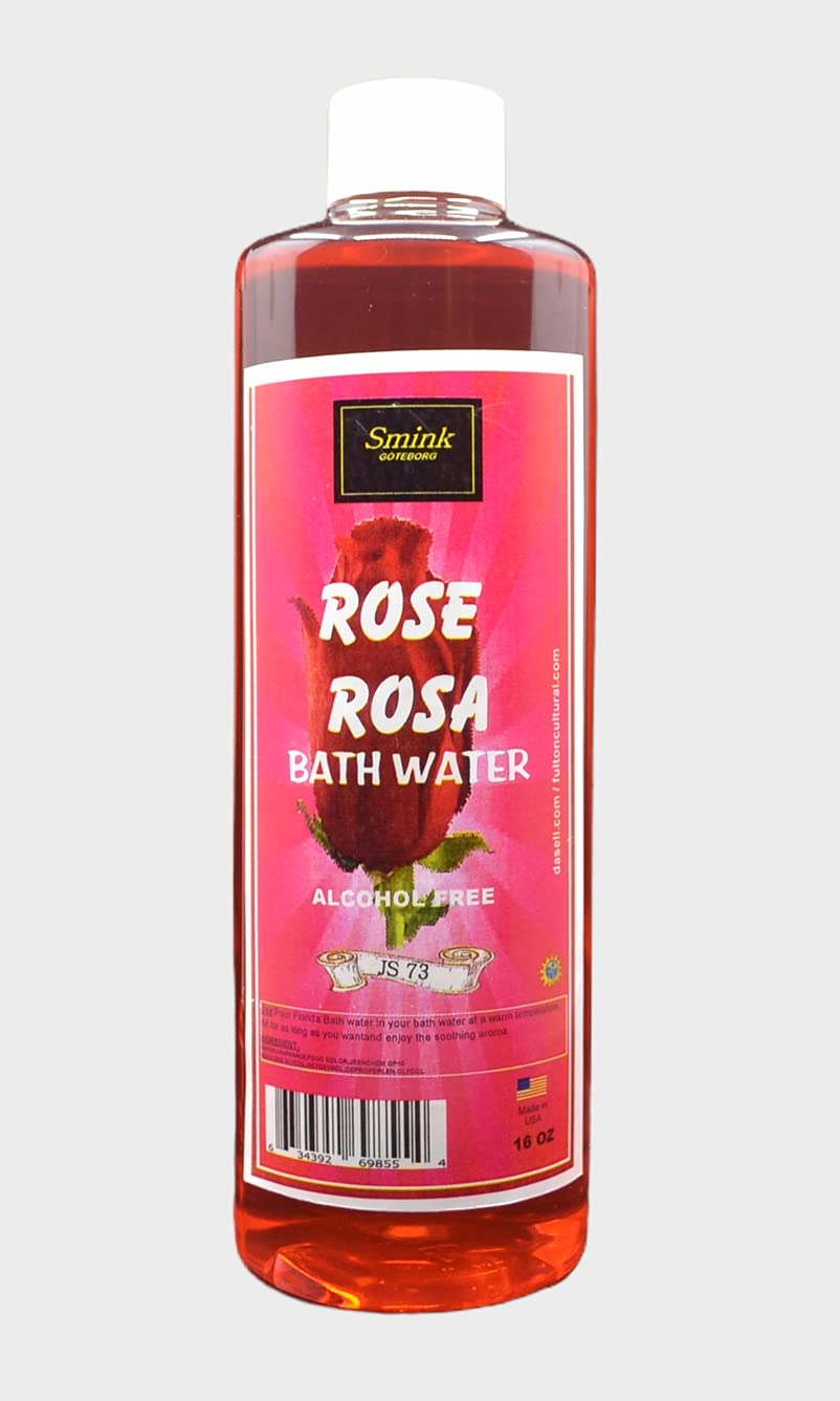 Smink Red Rose Bath Water (16 oz) Beauty & Personal Care Smink
