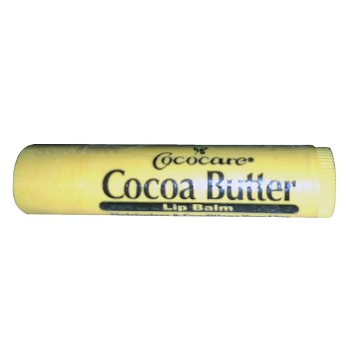 Cococare Cocoa Butter Lip Balm - The Little Yellow Stick Enriched with Natural Cocoa Butter - Conditions & Protects Lips - 0.15oz (Pack of 12) Beauty & Personal Care COCOCARE