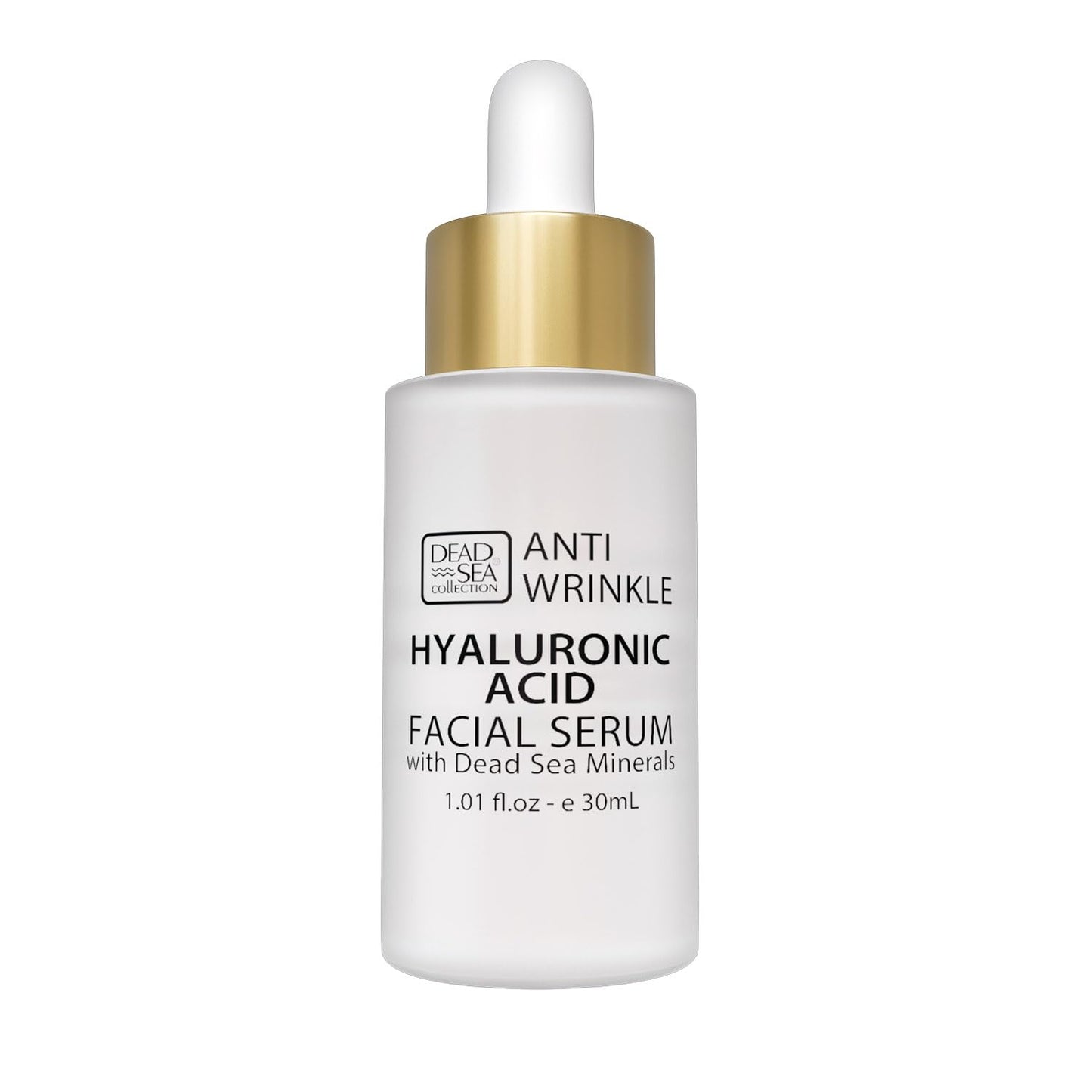Dead Sea Collection Serum for Face with 5% Hyaluronic Acid, Dead Sea Minerals, and Vitamin E - Anti Aging Nourishing Skin Care Moisturizer to Reduce Beauty & Personal Care Dead Sea Collection