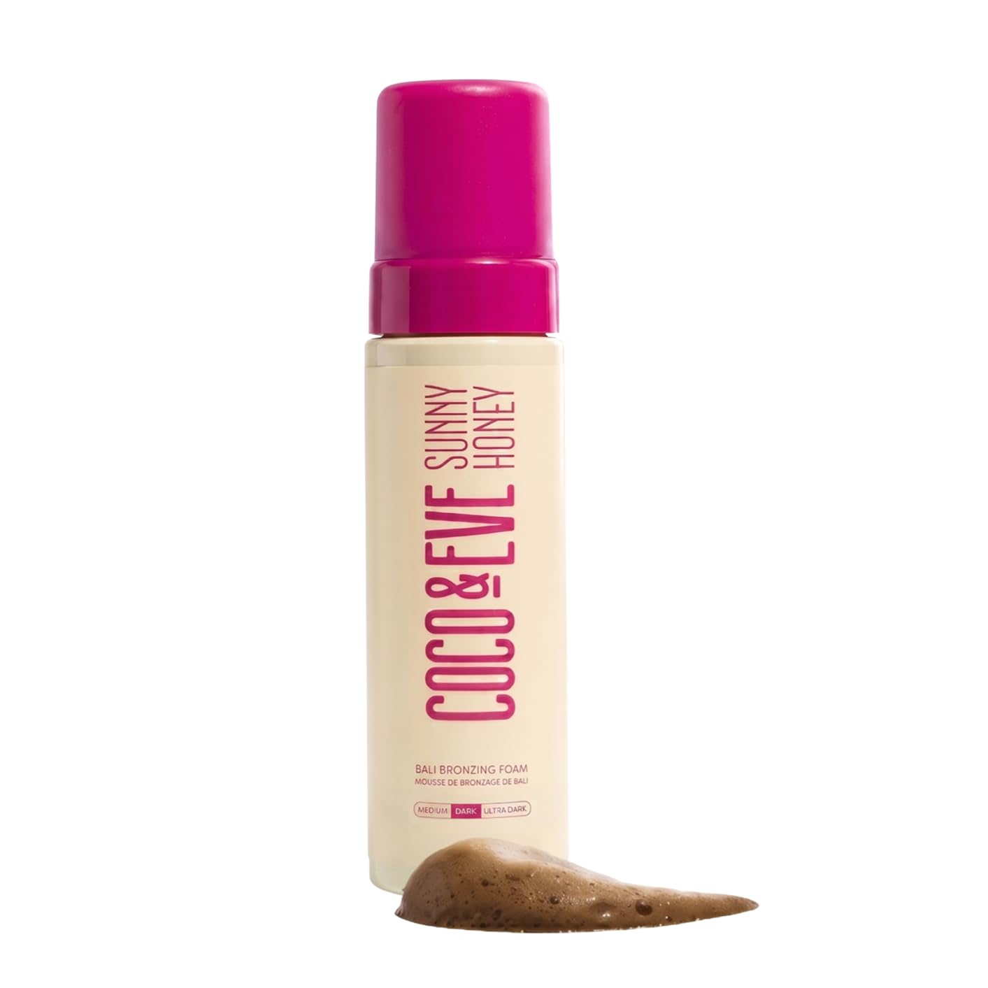 Coco & Eve Sunny Honey Bronzing Self Tanner Mousse - Dark, 6.7 fl oz Beauty and Personal Care Coco & Eve
