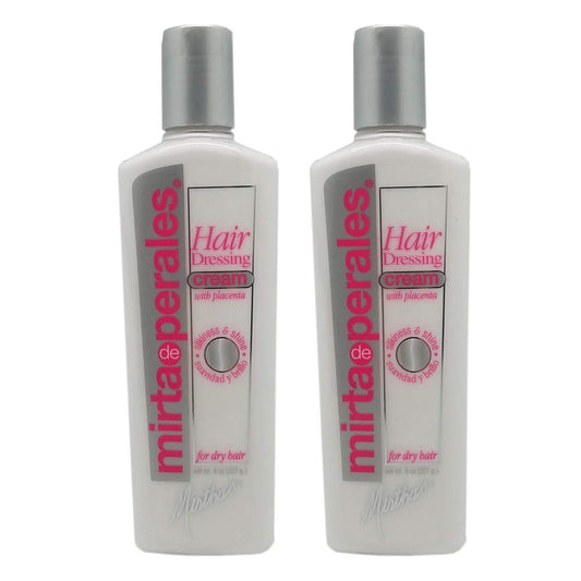 Mirta de Perales Cream Hairdressing With Placenta, 8 oz (Pack of 2) Beauty & Personal Care Mirta De Perales