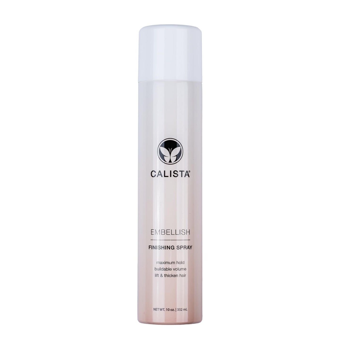 CALISTA Embellish Finishing Spray | Strong Hold Finishing & Styling Hairspray | Shiny & Soft Finish | Frizz Protection & Weather Control | All Hair Beauty & Personal Care calista
