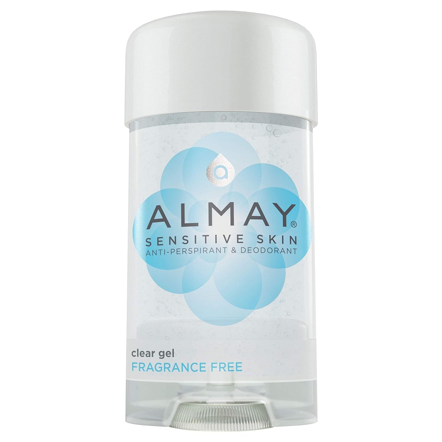 Almay Sensitive Skin Clear Gel Anti-Perspirant & Deodorant, Fragrance Free,2.25 oz(4 Pack) Beauty and Personal Care Almay