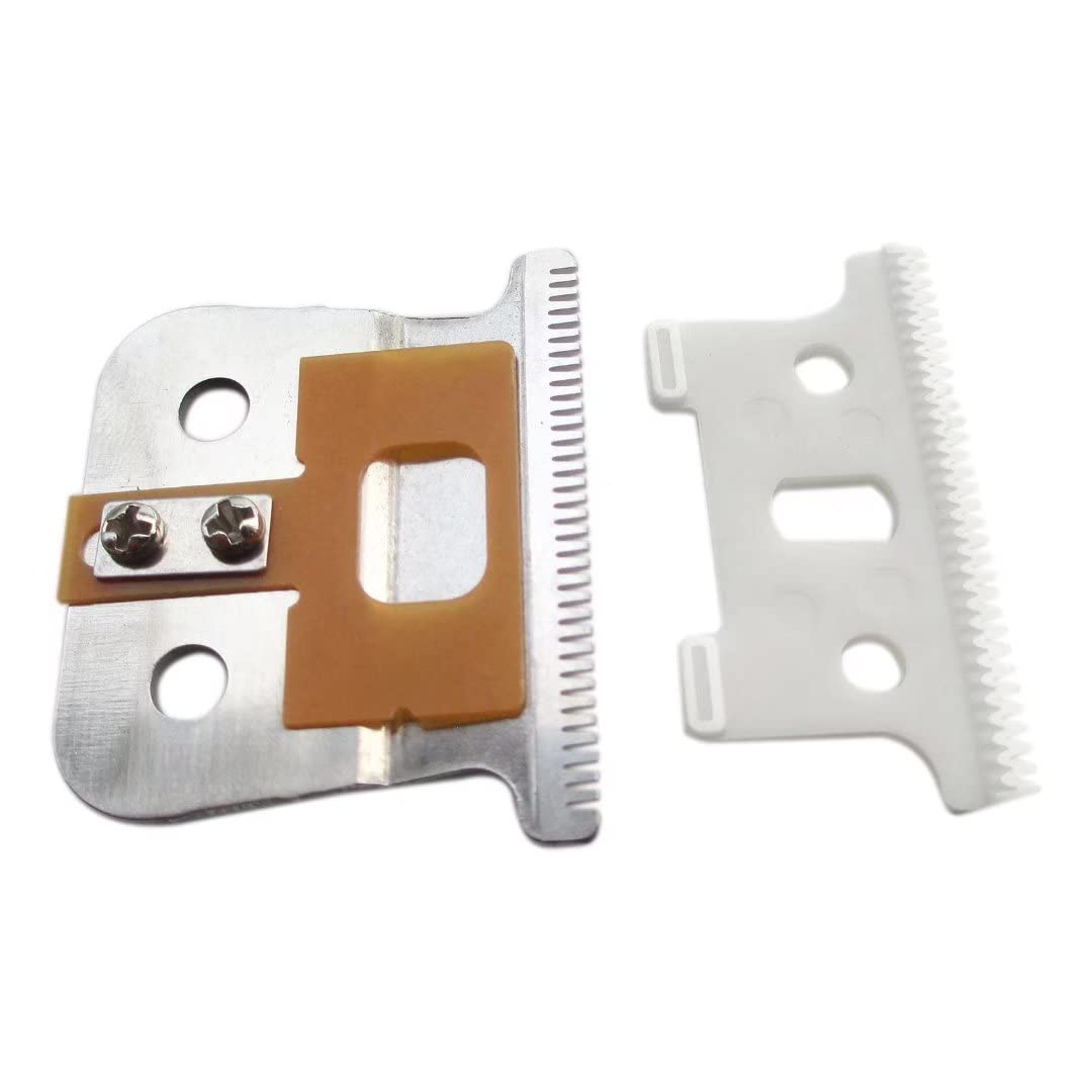 2025 Upgraded Clippers Detailer Blade Replacement Ceramic Blades #04521 for Andis T Outline-r gtx Silver Beauty and Personal Care USonline911