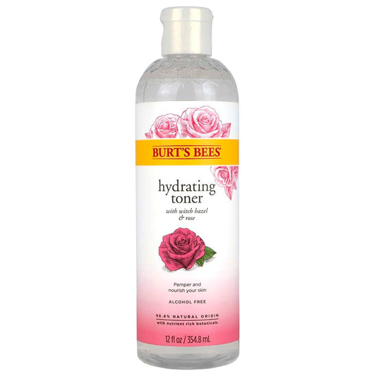 Burts Bees Calming Toner - Witch Hazel and Rose Unisex 12 oz Beauty & Personal Care Burt's Bees