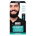 Men’s Select 5 Minute Mustache & Beard Black Brush-In Facial Hair Dye with Brush Included Beauty & Personal Care Men's Select