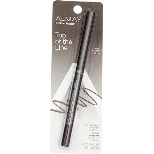 ALMAY Eyeliner Pencil, Brown [207], 0.01 oz ( Pack of 6) Beauty & Personal Care Almay