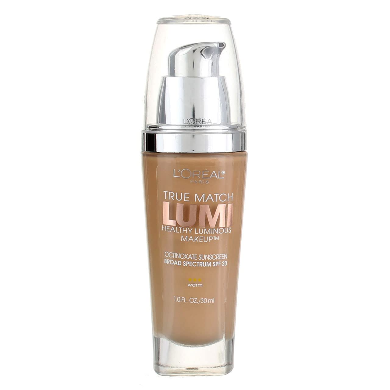 L'Oréal Paris True Match Lumi Healthy Luminous Makeup, W4 Natural Beige, 1 fl. oz. Beauty & Personal Care L'Oreal Paris