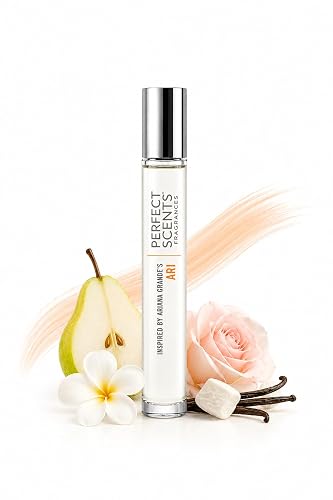 Perfect Scents Fragrances, Inspired by Ariana Grande's Ari, Rollerball, Women’s Eau de Toilette, Vegan, Paraben-Free, Phthalate-Free, Never Tested on Beauty & Personal Care Perfect Scents