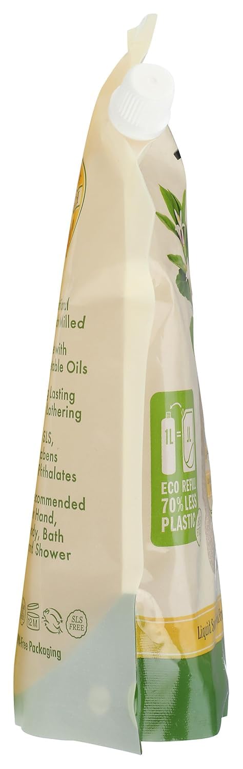 A la Maison Provence Lemon Liquid Soap Refill Pouch, 33.8 FZ Beauty & Personal Care A LA MAISON