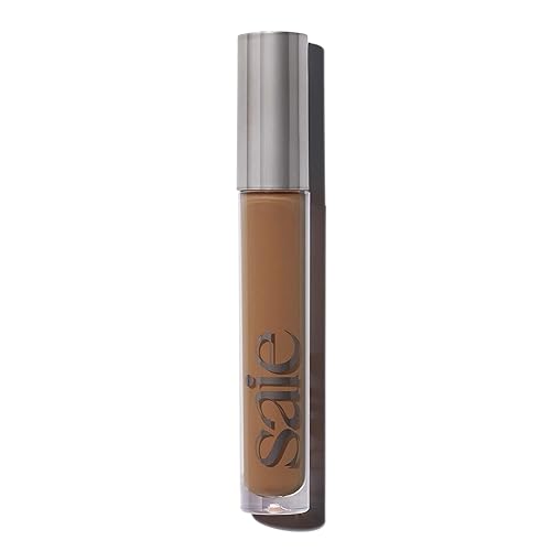 Saie Hydrabeam Under Eye Brightener - Sheer + Hydrating Concealer with Glycerin, Squalane + Cucumber Extract - Brightening Under Eye Concealer + Beauty & Personal Care Saie