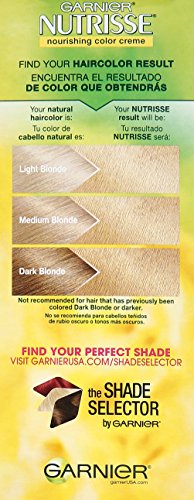 Garnier Nutrisse Nourishing Hair Color Creme, 93 Light Golden Blonde (Honey Butter), 3 Count (Packaging May Vary) Beauty & Personal Care Garnier