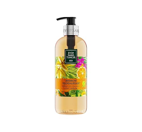 EST Eyup Sabri Tuncer 1923 - Natural Soap Series (Liquid Bodrum Mandarin-Natural Olive Oil, 500ml) Beauty & Personal Care EST