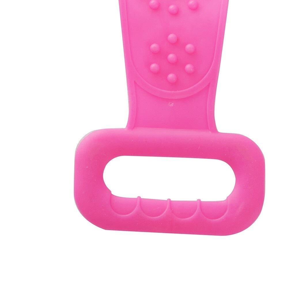 zxb-shop Body Scrub Towel 70cm Silicone Shower Brush Bath Shower Wash Body Belt Bath Towel Exfoliating Back Brush Exfoliating Wipes (Color : A) Beauty and Personal Care zxb-shop