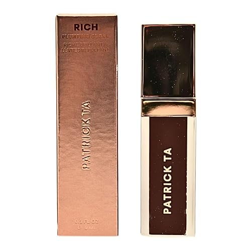 PATRICK TA Major Volume Plumping Gloss - Want Her (rich deep wine) Beauty & Personal Care PATRICK TA