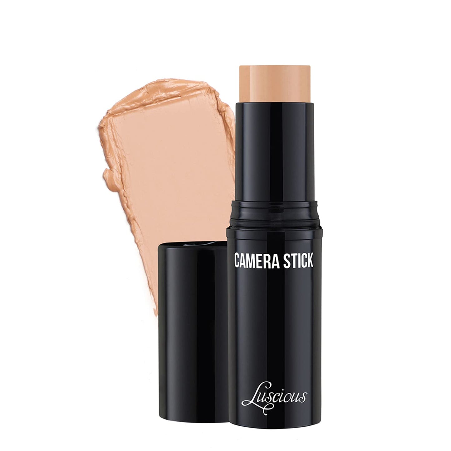 Camera Stick Foundation by True + Luscious - Full Coverage Cream Foundation - Non-Comedogenic & Hydrating Formula - Vegan, Paraben Free, & Cruelty Beauty & Personal Care True + Luscious