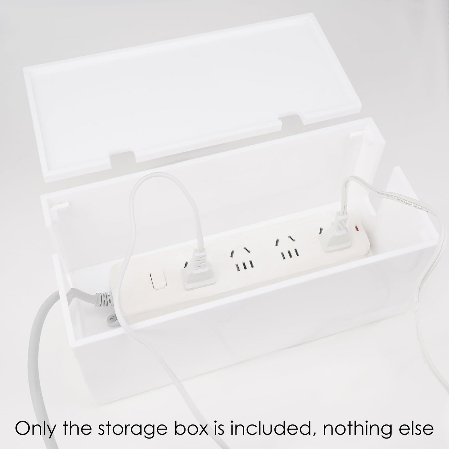 Linkidea Bathroom Cable Organizer Box for Electric Toothbrush & Razor Chargers, Cord Hider Storage Case, Countertop Clutter-Free Vanity Organizer Beauty and Personal Care Linkidea