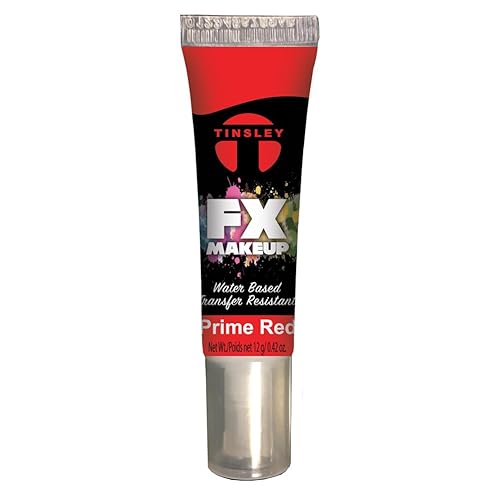 Tinsley Transfers FX Makeup Singles- Prime Red (10 ml) Beauty & Personal Care Tinsley Transfers