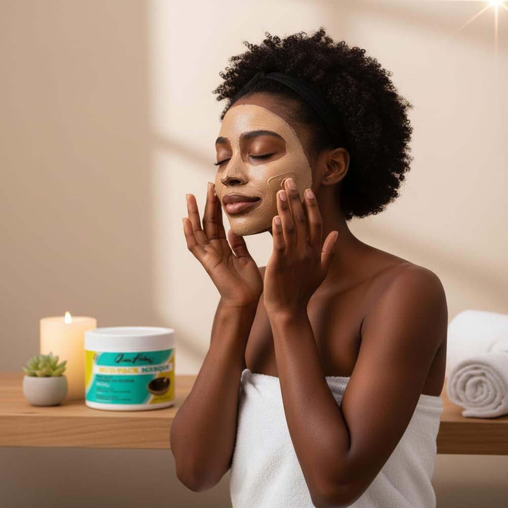 Queen Helene Mud Pack Masque, 12 Ounce, Cleanser, Softening, Smoothening, Tightens Loose Skin, Stimulates Blood Circulation Beauty & Personal Care Queen Helene
