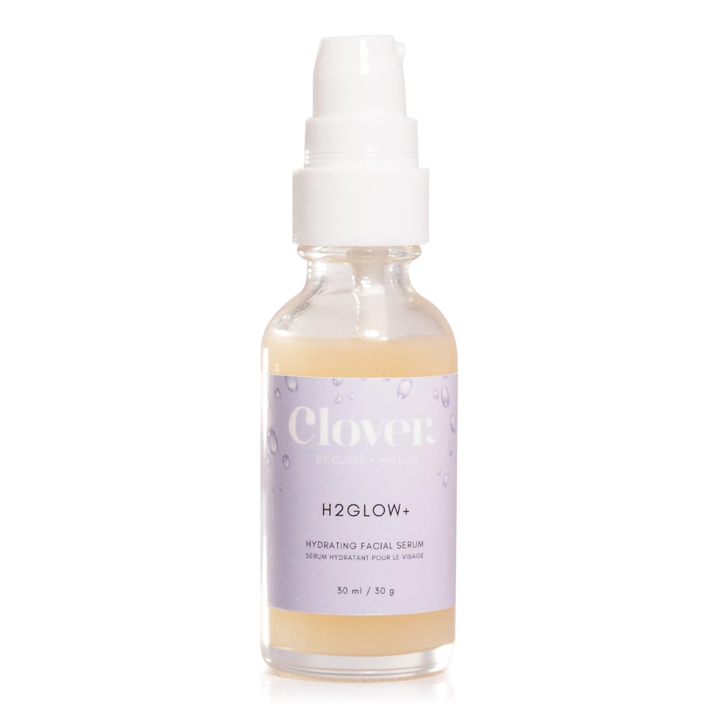 Clover H2Glow+ Hydrating Antioxidant Serum | Deep Moisturizing Anti-Aging Facial Serum | Hydrate Layers of Dry Skin, Plump, and Smooth Fine Lines | Beauty & Personal Care Clover