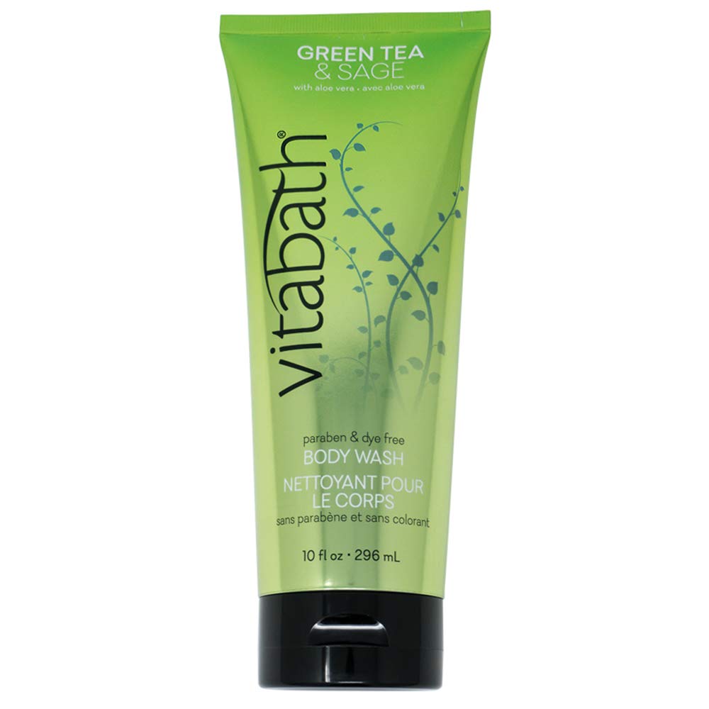 Vitabath Body Wash, Green Tea & Sage, 10 Fluid Ounce Beauty & Personal Care Vitabath