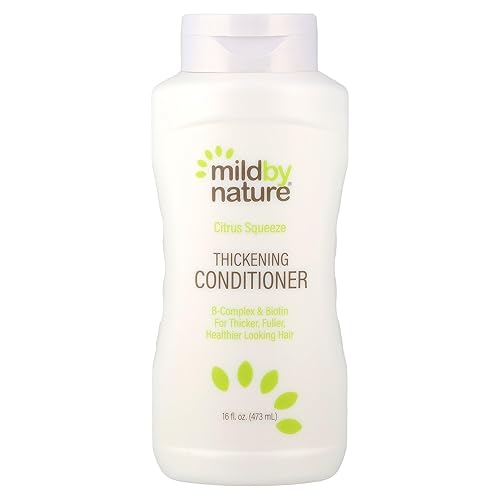 MILD BY NATURE Thickening Conditioner, B-Complex & Biotin, Citrus Squeeze, 16 fl oz (473 ml) Beauty & Personal Care MILD BY NATURE