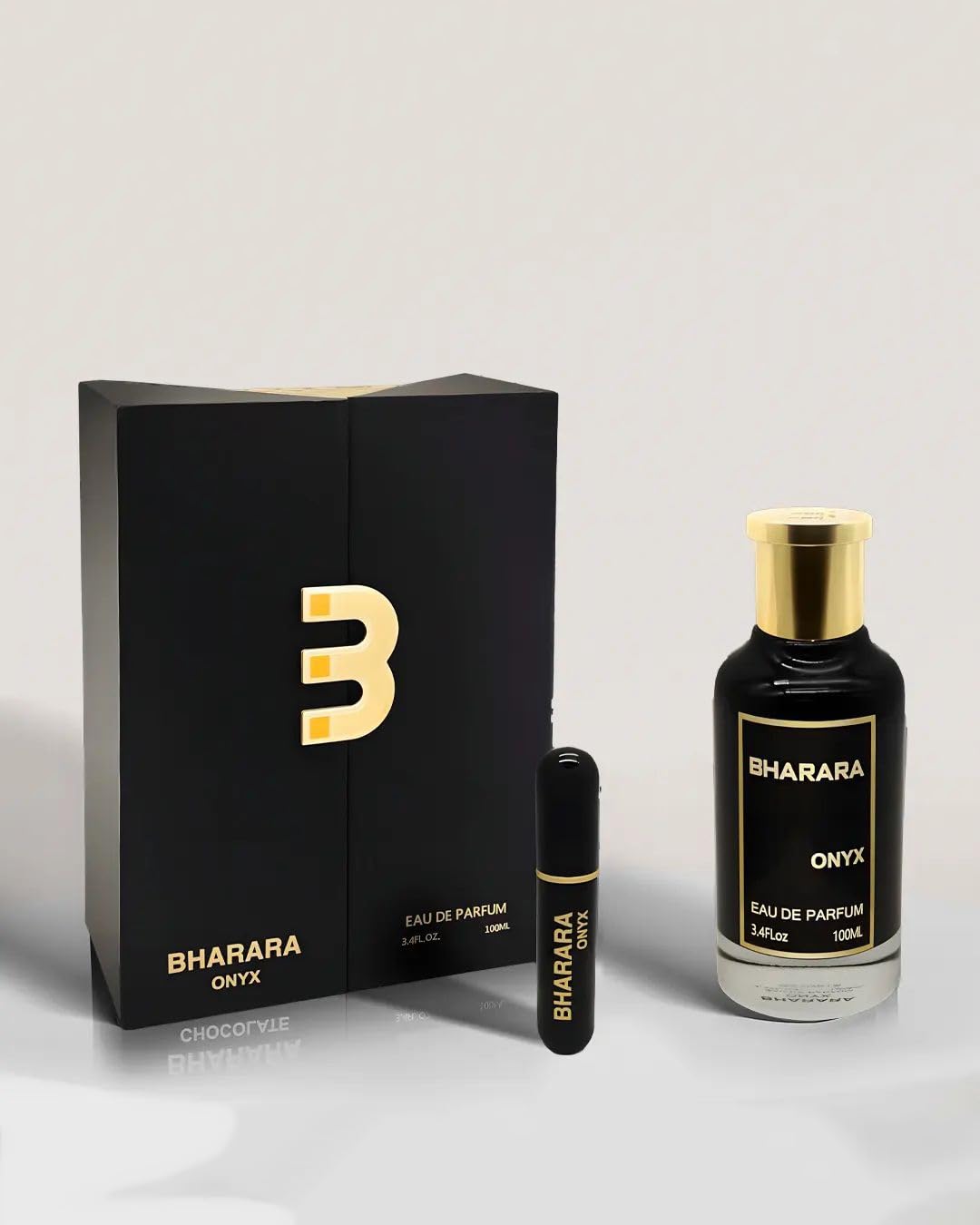 Bharara Onyx Unisex Eau De Parfum 3.4 Fl OZ / 100 ML Beauty & Personal Care B Bharara