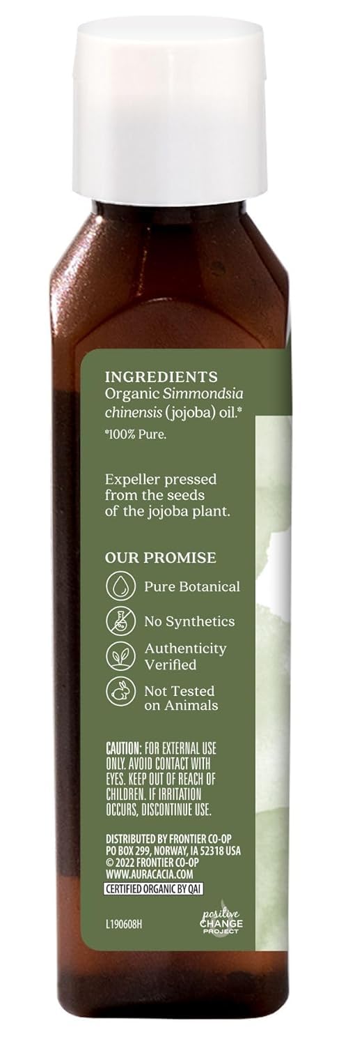 Aura Cacia Organic Skin Care Oil, Balancing Jojoba, 4 Fluid Ounce (Pack of 2) Beauty & Personal Care Aura Cacia