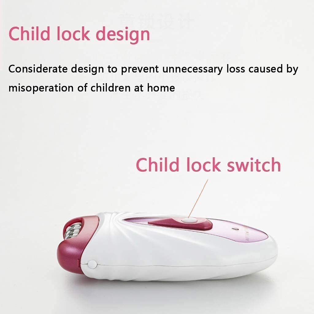 aiqiua Hair Removal Epilator for Women Rechargeable Electric Razor Shaver for Body Cordless Hair Shavers Set ?The Safety has a Beautiful, Low Noise Beauty and Personal Care aiqiua