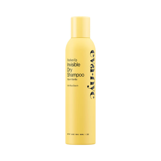 Eva NYC Invisible Dry Shampoo Spray - Oil-Absorbing, Removes Odor & No White Cast - Freshen Up Dry Shampoo For Women - For Light, Dark + Oily Hair -