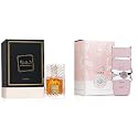 Lattafa Yara & Khamrah Eau De Parfum 100ml Each (3.4 oz) | Long-Lasting Unisex & Women’s Fragrance Set | Arabic Perfume Bundle | Sweet, Spicy & Beauty & Personal Care Lattafa