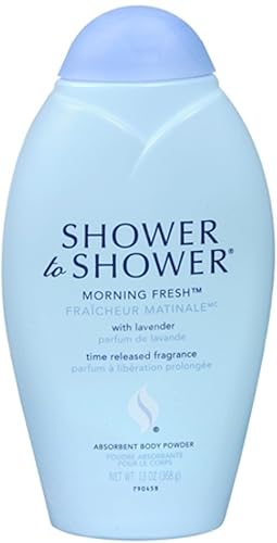 Shower to Shower Body Powder Morning Fresh 13 oz (Pack of 2) Beauty & Personal Care Shower To Shower