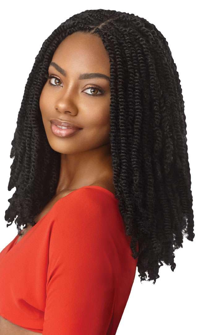 Outre X-Pression - Twisted Up - Springy Afro Twist 16" 3X (3 Pack, CHAMPAGNE AMBER)
